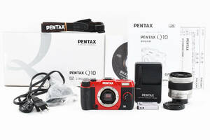 ★特上級★完動品★ PENTAX Q10 SMC 5-15mm F2.8-4.5 ED AL ズームレンズキット 元箱付 #K2798