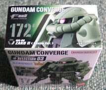 FW GUNDAM CONVERGE ガンダム コンバージ SELECTION 172 機動戦士ガンダム 量産型 ザクⅡ Revive Ver. 未開封品 ジオン軍 MS-06 _画像2
