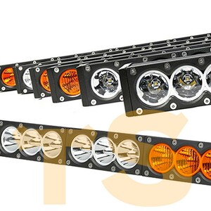 送料無料☆ ワークライト ジープ 作業灯 ホワイト.アンバー 1個 SUV LED スッポトライト.フラッドライト CREEチップ 12V/24V 24000LM 300W