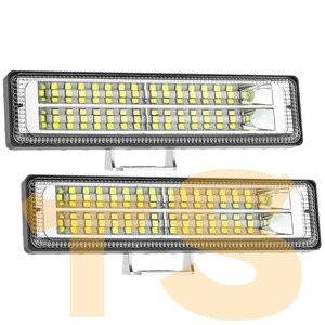 2個 36W LED ワークライト 6インチ 作業灯 ホワイト 12V/24V 前照灯 投光器 オートバイ SUV 大型車 トラック ランクル H-1B-28