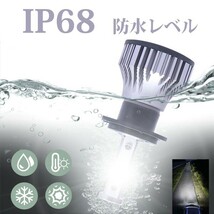 送料無料☆H4 Hi.Low切替式 四面発光 高品質 X15 LEDヘッドライト・フォグランプ COBPチップ搭載 2個/1セット 8000LM 6500K 大光量_画像8