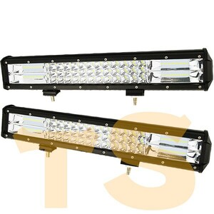 前照灯 トラック 17インチ ( ホワイト 6500K ) 17C-252W ..新品.. ジムニー 252W LEDワークライト 作業灯 投光器 2個 12V/24V 20000LM