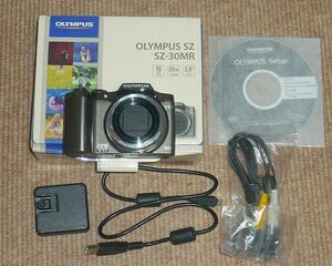 ＯＬＹＭＰＵＳ　オリンパス　ＳＺ－３０ＭＲ　4.5～108ｍｍズーム　動作確認済　付属品一式　美品