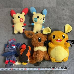 1000円〜　ポケットモンスター ポケモン ぬいぐるみ ポケモンセンター　TOMY トミー　etc プラスル　マイナン　デデンネ　イーブイ　など