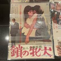 1000円〜　まとめ　映画ポスター 東映　任侠花一輪　ダニ　鎖の牝犬　逃亡　佐久間良子　梅宮辰夫　藤　竜也　緑魔子　加藤剛_画像5