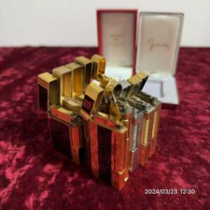 1000円〜 まとめ S.T Dupont デュポン dunhill ダンヒル Cartier カルティエ GIVENCHY ジバンシー ライター 喫煙具 10本セットの画像8