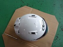 送料無料【Arai/アライ】Rapide-IR/パールホワイト　ミラーシールド☆サイズ：57-58ｃｍ☆中古品[バイク]2013年製造_画像5