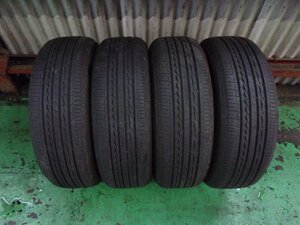 送料無料！【BRIDGESTONE】2022年製造　REGNO　GR-XⅡ☆195/65R15　8分山☆4本[中古タイヤ]レグノ