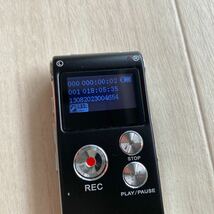 N28 ICレコーダー ボイスレコーダー 送料無料 USB充電 S891_画像3