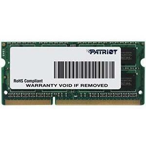 *8GB_1600MHz* Patriot Memory DDR3 1600MHz 8GB PC3-12800 CL11 SODIMM for laptop memory low voltage 1.35V - PSD38G1600L2S