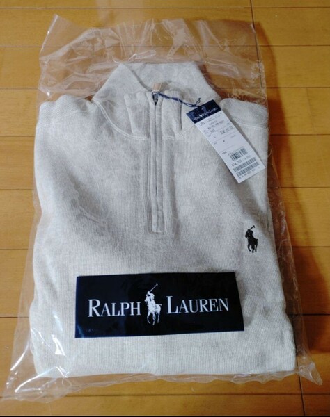 新品　ポロラルフローレン　Polo Ralph Lauren ハーフジップニット