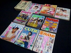 3.平成のファッション雑誌 29冊 anan nonno Zipper CUTIE smart Boon HotDog JJ CanCan ジャンク