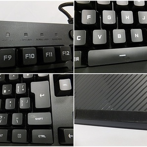 【ジャンク】Logicool G ロジクール G ゲーミングキーボード 有線 G213 パームレスト 日本語配列 RGBの画像10