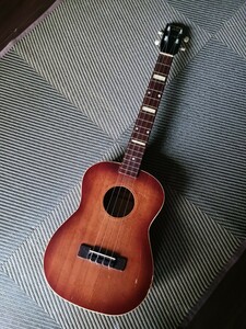 希少50年代USA製　バリトンウクレレ　The VEGA Arthur Godfrey SOLE LUTE ４弦　テナーギター　現状ジャンク