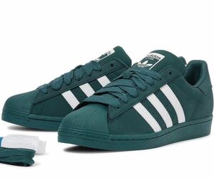 adidas superstar originals green 28.5