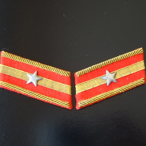 [実物級]大日本帝国陸軍98式少尉襟章(森商会精密複製)の画像1