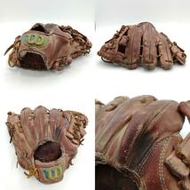 【中古】ウイルソン 硬式 内野手用 グローブ グラブ ウィルソンスタッフ Wilson_画像7