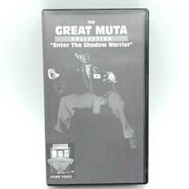 【中古】THE GREAT MUTA COLLECTION Enter The Sadow Warrior グレートムタ プロレス VHS_画像1