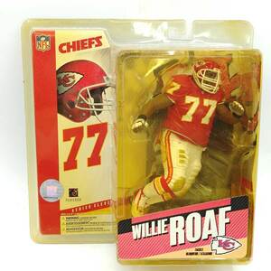 【中古】マクファーレントイズ NFL カンザスシティチーフス ウィリー ローフ フィギュア Chiefs Willie Roaf