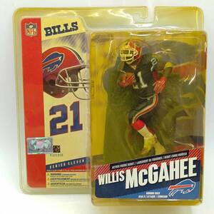 【中古】マクファーレントイズ NFL バッファロービルズ ウィリス マクガヒー フィギュア Buffalo Bills Willis McGahee