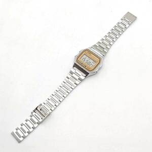 【中古】カシオ 腕時計 スタンダード デジタル ゴールド A158WEA-9 メンズ CASIO