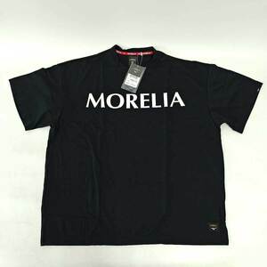 【中古・未使用品】ミズノ モレリア MORELIA 35th BIG Tシャツ 半袖 XL ブラック P2MA090109 メンズ MIZUNO