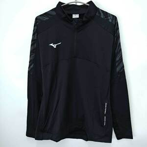 【中古・未使用品】ミズノ PRO ストレッチ フリースシャツ 2XL ブラック P2MC251509 メンズ MIZUNO トレーニング ウォームアップ