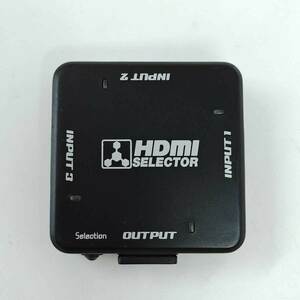 [ used ]HDMI switch input 1 output 3 selector HDS-31C/BK