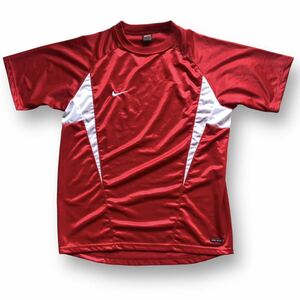 送料370円　NIKE ナイキ 90s ユニホーム　ゲームシャツ　トレーニングウェア　半袖Tシャツ L