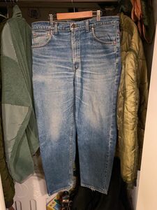 90s USA製 Levi's550 W36L30 テーパードデニム リーバイス