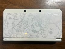 E/1601 美品 動作OK Nintendo 3DS 大乱闘スマッシュブラザーズバージョン 白_画像4