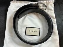 E/2014 GUCCI グッチ ベルト 新品未使用 全長約115cm ウエスト95〜105cm_画像3