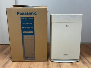 E/2042 Panasonic F-VC55XM-W nanoe パナソニック 加湿空気清浄機ナノイー ホワイト パナソニック 