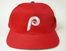 MLB フィラデルフィア フィリーズ PHILLIES 90s VINTAGE デッドストック ヴィンテージ スナップバック キャップ SNAPBACK CAP_画像4