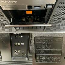 SONY ラジカセ CFS-686 通電確認済み，ラジオ音ok_画像7