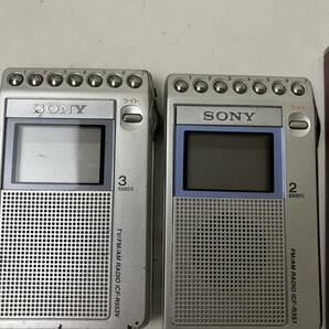 SONY MF/AMラジオ まとめて3個(ICF- E10，ICF-R351，ICF- R553v）の画像3