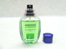 ☆香水☆#27797 GIVENCHY/ジバンシー アンサンセ ウルトラマリン オードトワレ 30ml 残9割位 中古 現状品_画像4