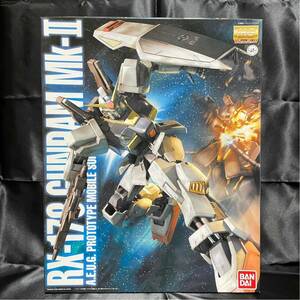 【未組立】【美品】RX-178 機動戦士Zガンダム MG 1/100 ガンダムMk-II Ver.2.0 反地球連邦政府組織 エゥーゴ 試作型MS バンダイ