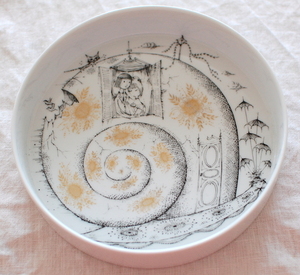  Rosenthal / Laymon *peine antique plate ( bowl )