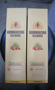  free shipping KOMBUCHA navy blue b tea k lens 720ml× 2 ps yeast extract black tea mushrooms tetoks domestic production 