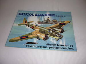 スコードロン洋書　BRISTOL BLENHEIM　インアクション