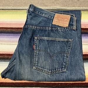 ◎送料無料◎縦落ち&雰囲気◎☆vintage☆Levi's 501 66前期 small e☆リーバイス ビンテージ オリジナル デニム ジーンズ/501XX BIG E赤耳