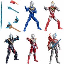 超動αウルトラマン7 10個入 BOX 未開封品　食玩　フィギュア　バンダイ 6種10個入り　ブレーザー　ゼット　ガイア　アグル　ジード_画像3