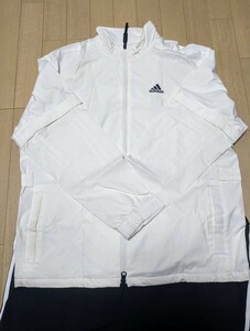 メンズ ゴルフ レインウェア・カッパ 上下セット アディダス・adidas ClimaStorm FVE32 PF Lサイズ