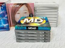 TDK 未開封 ミニディスク Recordable MD 10pack MD-FN74BRX10PP など 34枚 まとめ売り 現状品_画像6