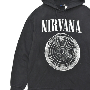 H&M × NIRVANA 2017 プルオーバー スウェット パーカー フーディ size.M