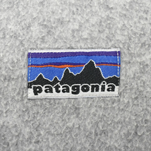 希少 70s usa vintage patagonia パタゴニア 白タグ フリース フルジップ ジャケット グレー パイル デカタグ ビンテージ _画像5