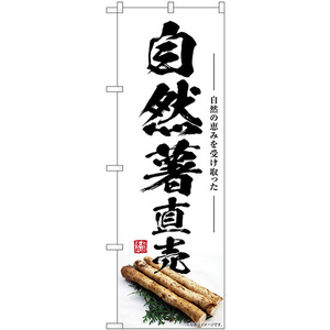 のぼり旗 3枚セット 自然薯直売 SNB-7410