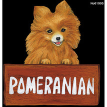 デコレーションシール (W285×H285mm) 犬 ポメラニアン No.61995_画像1