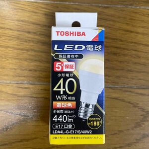 LED電球ミニクリプトン形 LDA4L-G-E17/S/40W2 （電球色）※箱がわずかに破れてます